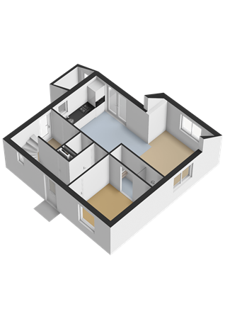 Floorplan - Laan van Cavelot 73, 4506 GB Cadzand